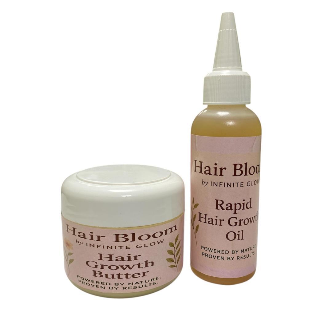 100ml rapid hair growth oil & hairfood combo