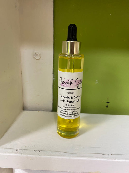 Infinite Glow 50ml Tumeric & Carrot Skin Repair oil